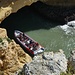 die grossen Cave's entlang der Algarve-Küsten werden für Touristen mit Booten angefahren...