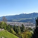 Rückweg oberhalb von Innsbruck.
