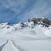 Bequemer Aufstieg entlang dem Winterwanderweg zur Spitzmeilenhütte