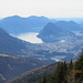panorami verso il lago di Lugano