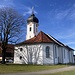 die schmucke Wallfahrtskirche Heiligkreuz - 1588 erbaut