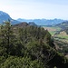 Kranzinger Berg und Miesberg werden sichtbar