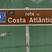 unsere heutige Biketour führt uns zum grossen Teil über die "rota da Costa Atlantica"...