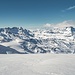 Oberhalb des Adlerpasses erste Aussicht auf Monte Rosa und das Matterhorn oder doch Nebelhorn...