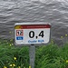 0,4 km - es fehlt nicht mehr viel