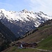 Rückblick nach Boden, dahinter Allgäuer Alpen