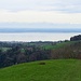 Le lac de Constance depuis la colline au-dessus de Hueb