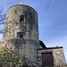 der Bergfried der Burg Alt Falkenstein