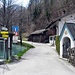 Start an der Isarbrücke Richtung Leutaschklamm.