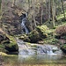 der Dürrenbach mit Wasserfall