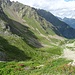 Blick auf den Pian del Celletto, über den der einfachste Aufstiegsweg führt.