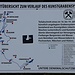 Übersichtsplan der Revierwasserlaufanstalt Freiberg (RWA) (Bildquelle: Infotafel)
