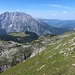 Abstieg mit Panoramablick.