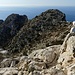 Beim Abstieg machen wir noch einen kleinen Abstecher zum "Mirador de Carabiners", ein weiteres Aussichtspunkt auf der Meerseite...