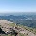 Si, si, dal Monte Tesoro (m 1432) vista davvero super, con gli Appennini là in fondo.