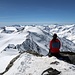 Blick auf die Gletscherwelten der südlichen Ortlergruppe mit weiteren tollen Skitourenzielen