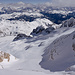 Tiefblick zum Lago di Fedaia