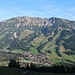 Herrliche Schau über Oberjoch zum Iseler.