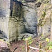 ... aus welchem auf einer einfachen Holzleiter auf- und ausgestiegen werden könnte
