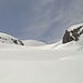 Ich folge der in der Schweizer Schneesportkarte eingetragenen Route mithilfe von GPS nach links.