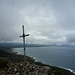 Gipfelkreuz mit Blick übers Badeparadies Mallorca (jedoch nicht bei diesem Wetter!)