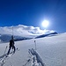 Schneesondieren mit Aussicht