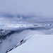 Graues Engadin, frisch verschneit im Mai