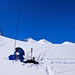Arbeit auf dem Griesgletscher