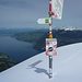 "Über allen Gipfeln ist Ruh" und auch auf dem Thunersee herrscht grosse Flaute...