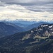 Blick nach Süden gen Zentralalpen 