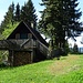 Schöne Holzhütte bei der Wieseralm