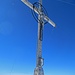 Nettes Gipfelkreuz, aber kaum sinnvoll zu fotografieren so nah wie man gezwungenermaßen darunter steht