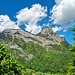 Schöner Ausblick vom Chastels zum Gonzen