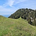 Auf der Kirchwand, Blick zum Schweinsberg 