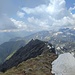 dalla vetta vista verso la cresta ovest