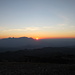 Sonnenuntergang und Montserrat