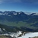 Panorama von der Upsspitze. O bis SW