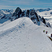 Blick vom Radüner Rothorn zum Piz Radönt.