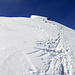 Auf den letzten Metern zum Chlein Schwarzhorn.