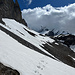 Das schneebedeckte Halpi-Band
