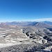 Schattenspiele im Relief der Atacama. Hier kurz der Überquerung des steilen Firnfeldes auf ca. 6500-6600m