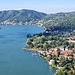 <b>Veduta su Cernobbio e sul lago di Como.</b>