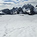 Bereits mit den Schneeschuhen unterwegs - Rückblick zur Cadini Gruppe