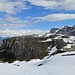 Ab der Forcella dei Castrati liegt schlagartig weniger Schnee - ich lasse die Schneeschuhe dort zurück.