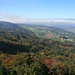 Ausblick vom Chutzenturm in Richtung Westen zum Neuenburger Jura.