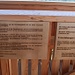 Informationstafel auf der Aussichtsplattform des Chutzenturms.