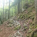 Wanderweg hinauf nach La Bacu