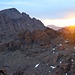 Sonnenaufgang neben dem Jebel Toubkal