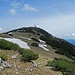 Rückblick zum Roßkogel bei der Querung hinüber zum Latschberg.  Gleich wird's spektakulär.