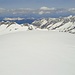 Auf der Westlichen Simonyspitze angekommen, die wohl aufgrund des Abschmelzens der Eiskappe niedriger geworden ist (lt. Tabacco-Karte nurmehr 3473m hoch); Blick in nördliche Richtung